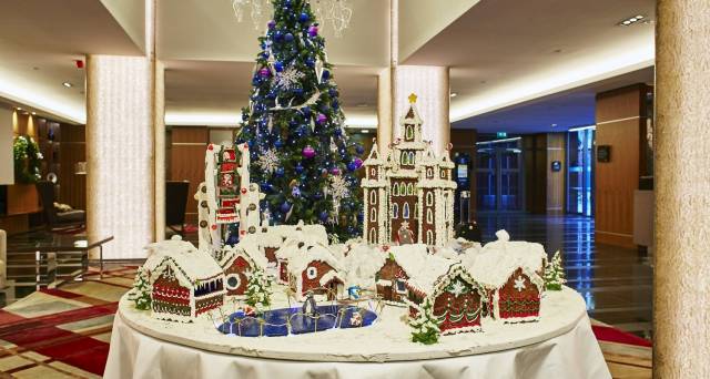 A Christmas Gingerbread Wonderland at the Sheraton Grand